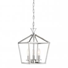 Savoy House 3-420-3-109 - Townsend 3-Light Pendant in Polished Nickel
