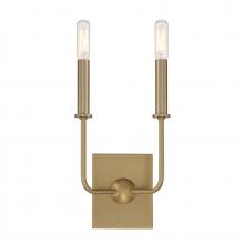 Savoy House 9-4044-2-322 - Avondale 2-Light Wall Sconce in Warm Brass