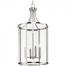 Progress P500391-009 - Gilliam Collection Four-Light Brushed Nickel New Traditional Hall & Foyer