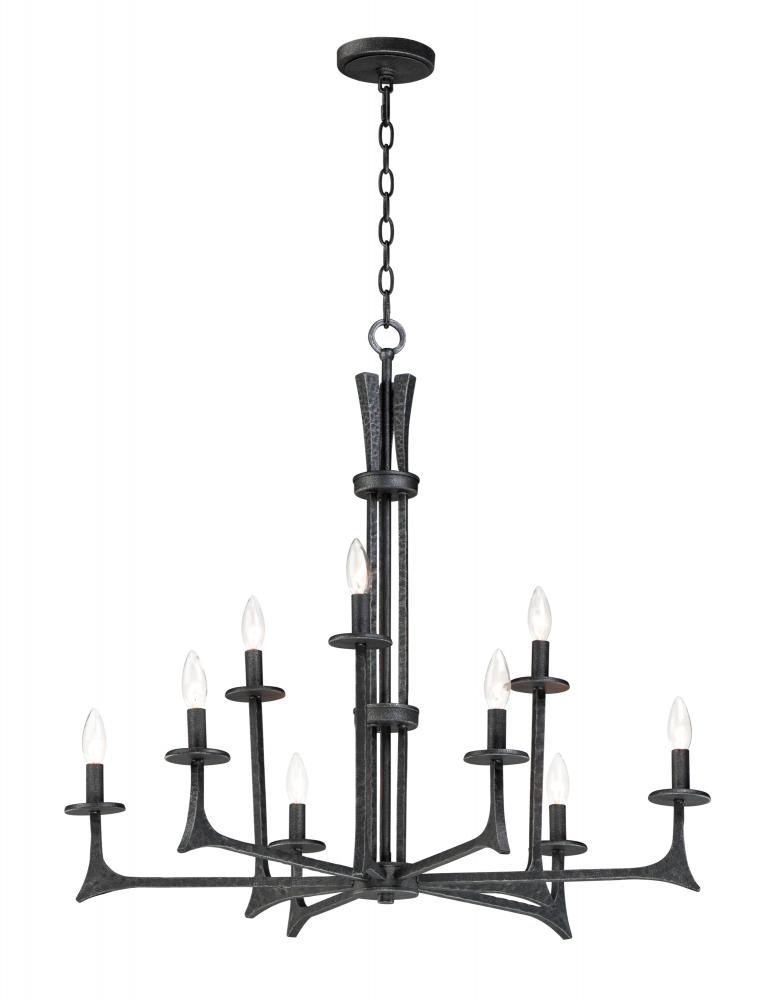 Anvil-Chandelier : 9JMV6 | Hunzicker Lighting Gallery