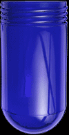 RAB Lighting GL200B - Vaporproof, Globe Glass 200 series, Blue