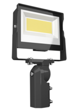 RAB Lighting X17FA60SF - Floodlights, 7782/8372/8178 lumens, X17, 60W, field adjustable CCT 5000/4000/3000K, slipfitter, br