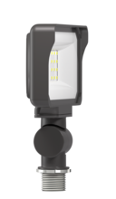 RAB Lighting X34-16L-840/120 - Floodlights, 1673 lumens, X34, 15W, knuckle mount, 80CRI 4000K, bronze, 120V