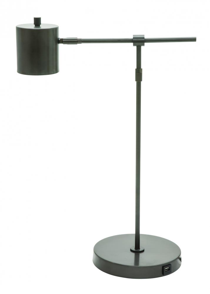 Morris Table Lamp E5z9 Hunzicker, Oil Rubbed Bronze Table Lamp With Usb Port