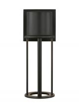 Visual Comfort & Co. Studio Collection 8545893S-71 - Union modern LED outdoor exterior small open cage wall lantern in antique bronze finish