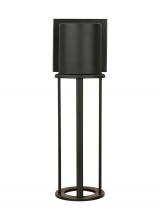Visual Comfort & Co. Studio Collection 8645893S-71 - Union modern LED outdoor exterior medium open cage wall lantern in antique bronze finish