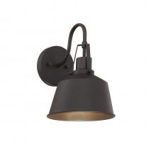 Savoy House Meridian M50049ORB - 1-Light Outdoor Wall Lantern in Oil Rubbed Bronze