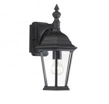 Savoy House Meridian M50062BK - 1-Light Outdoor Wall Lantern in Black