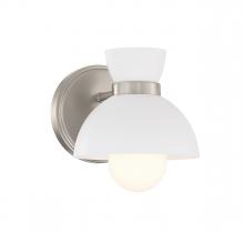Savoy House Meridian M90101BN - 1-Light Wall Sconce in Brushed Nickel