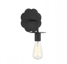 Savoy House Meridian M90104MBK - 1-Light Wall Sconce in Matte Black
