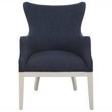 Uttermost 23753 - Uttermost Gordonston Blue Fabric Accent Chair