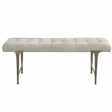 Uttermost 23765 - Uttermost Imperial Upholstered Gray Bench