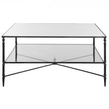 Uttermost 22985 - Uttermost Henzler Mirrored Steel Coffee Table