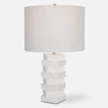 Uttermost 30164-1 - Uttermost Ascent White Geometric Table Lamp