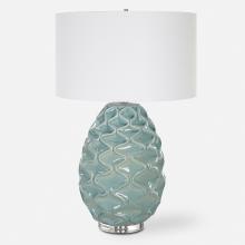 Uttermost 30193 - Uttermost Laced Up Sea Foam Glass Table Lamp