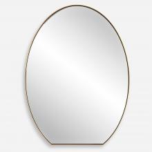 Uttermost 09924 - Uttermost Cabell Brass Oval Mirror