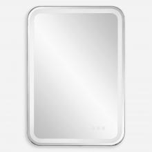 Uttermost 09945 - Uttermost Crofton Lighted Nickel Vanity Mirror